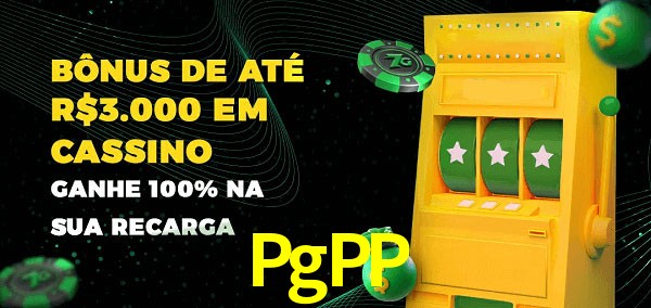 PgPP melhor bônus de depósito