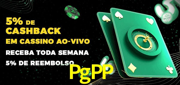 Promoções do cassino ao Vivo PgPP